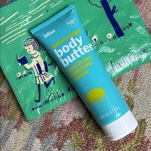Bliss Lemon+Sage Body Butter maximum moisture cream 6.7 oz sealed